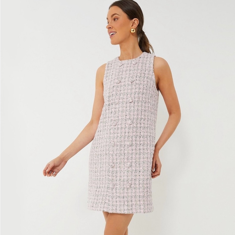 NWT Tuckernuck Bianca Peony tweed dress Medium